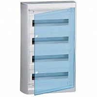 Распределительный шкаф Nedbox, 48 мод., IP40, навесной, пластик, прозрачная дверь, с клеммами |  код. 601249 |   Legrand